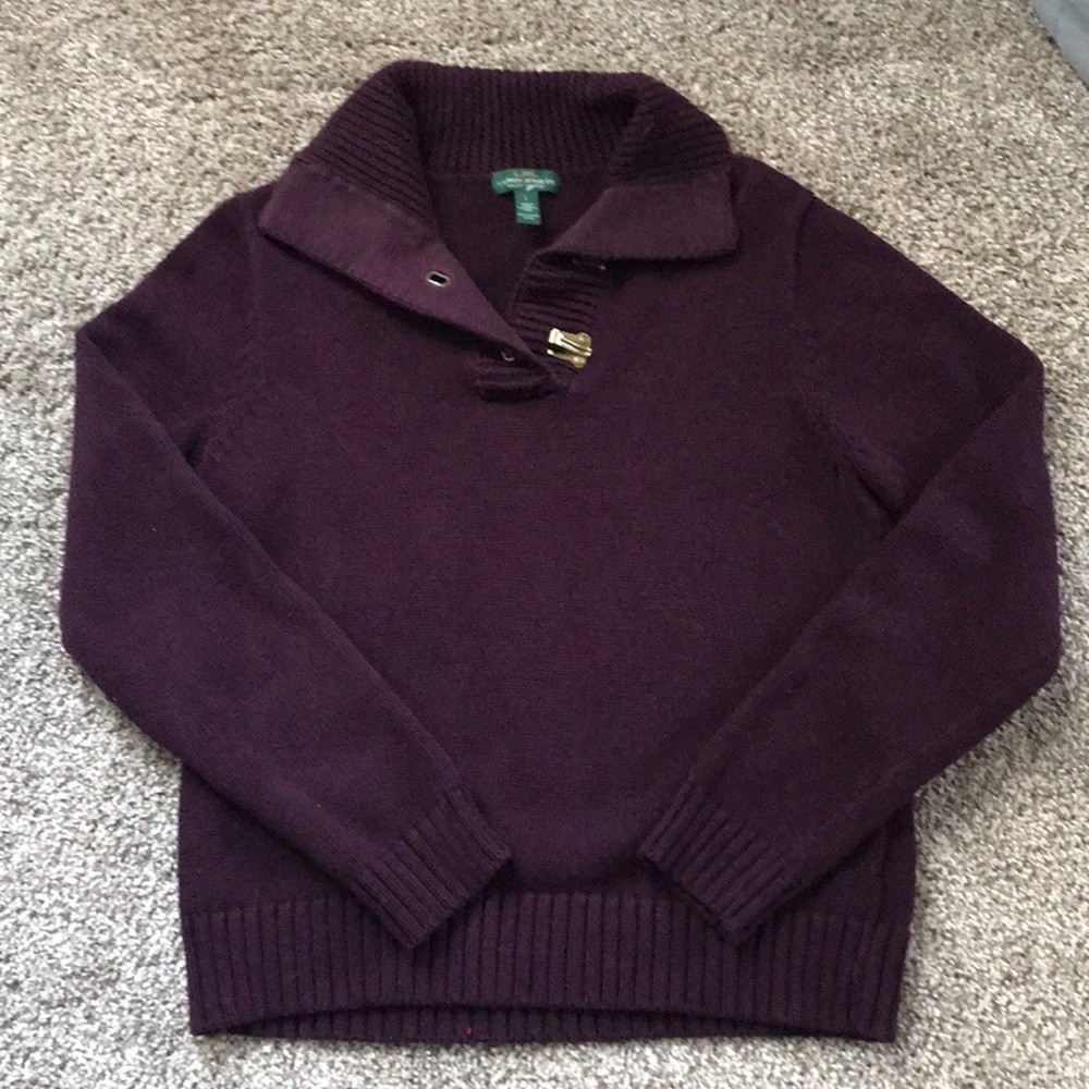 Ralph Lauren Thick Knit Pullover Sweater